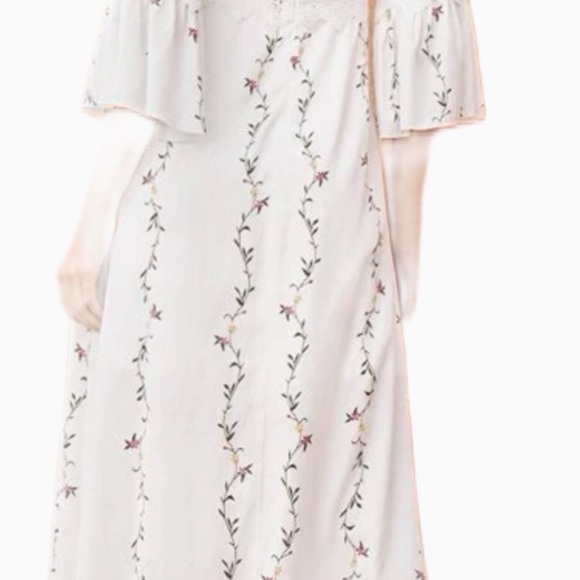 $8~SHEIN White BOHO Dress~NWOT~Size M. $8 WHEN BUNDLED WITH 3 OR MORE - Picture 6 of 11